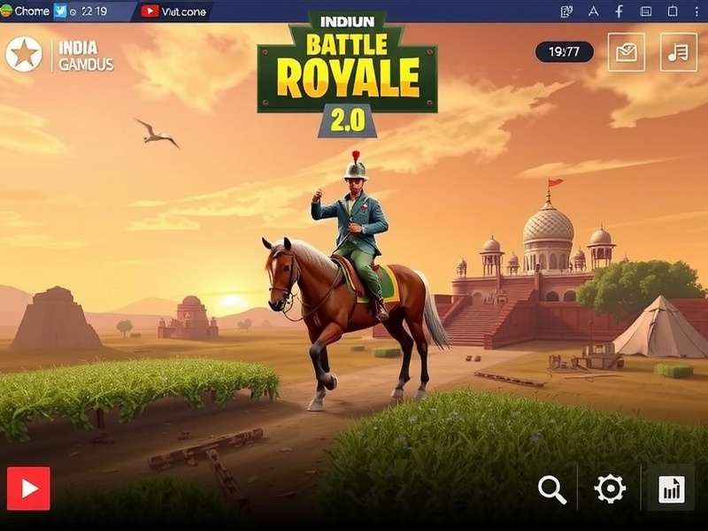 Indus Battle Royale 2.0 Update Chrome Gameplay