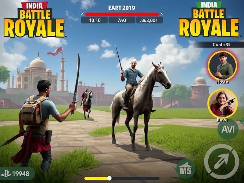 Indus Battle Royale गेमप्ले स्क्रीनशॉट