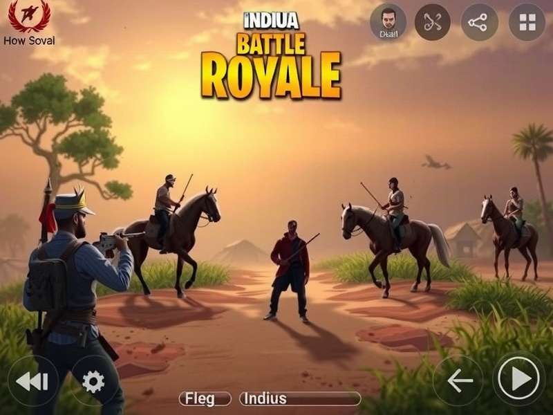 Indus Battle Royale Beta Gameplay Screenshot