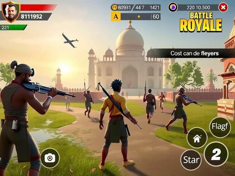 Indus Battle Royale गेमप्ले स्क्रीनशॉट