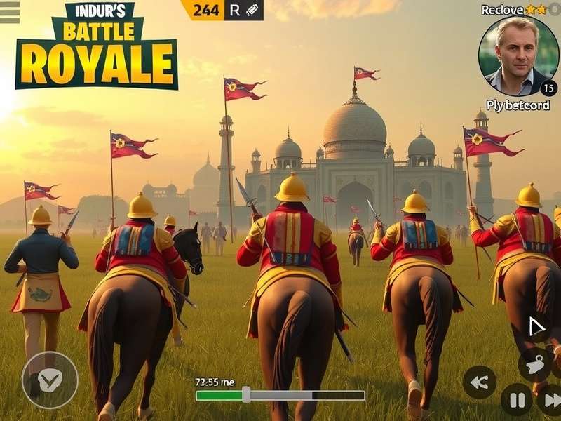 Indus Battle Royale गेमप्ले स्क्रीनशॉट