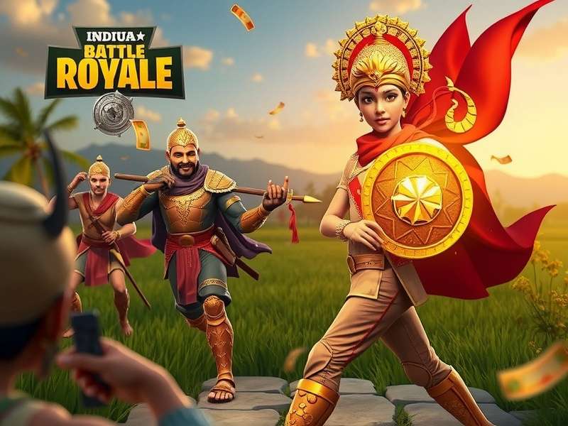 Indus Battle Royale Mobile Game Screenshot