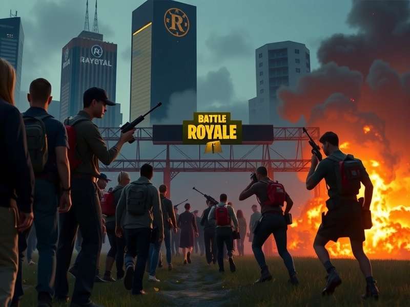 Classic Battle Royale film poster showing students with weapons