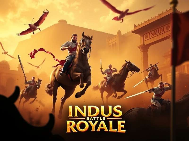 Indus Battle Royale logo and key art