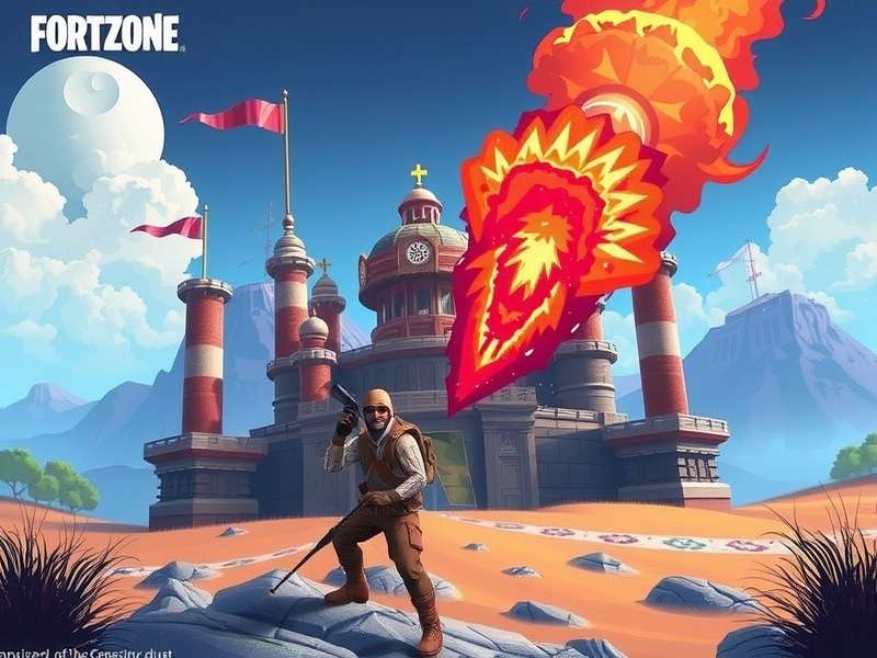 Fortzone Battle Royale Gameplay Screenshot on Crazy Games