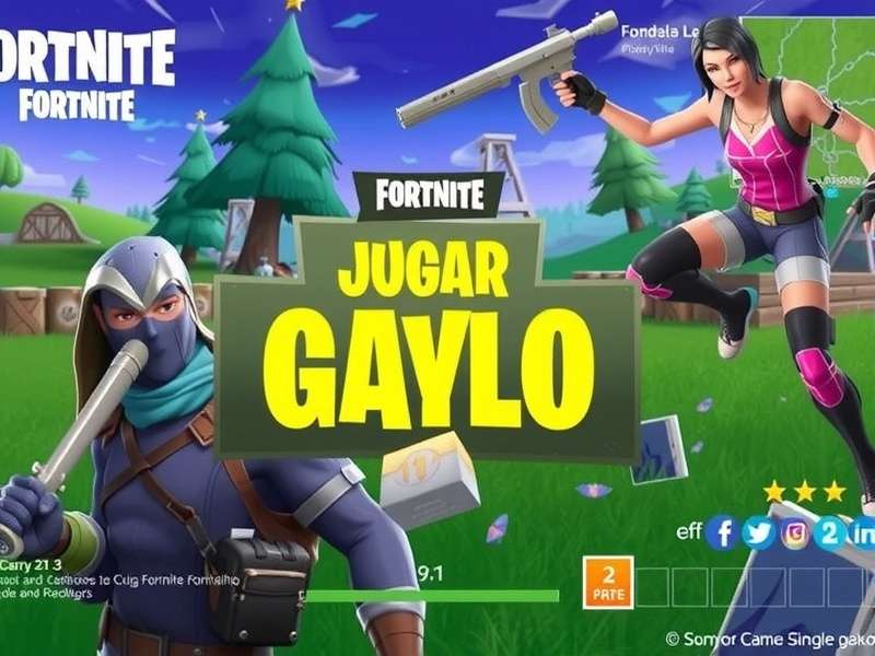 Fortnite Battle Royale gameplay on multiple screens