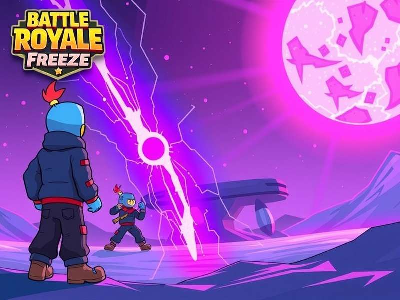 Su Battle Royale Freeze Nova gameplay showing ice effects and combat