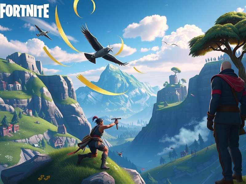 Strategic overview map of Fortnite Io in Indus Battle Royale