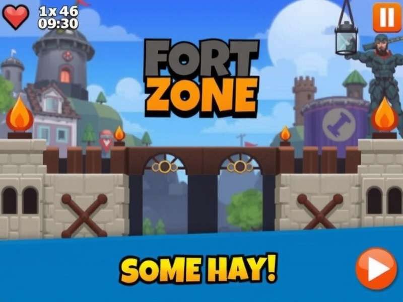 Fort Zone Free Play map overview showing key locations and loot spots in Indus Battle Royale