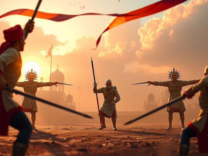 Indus Battle Royale 2024 Tournament Stage with dramatic lighting