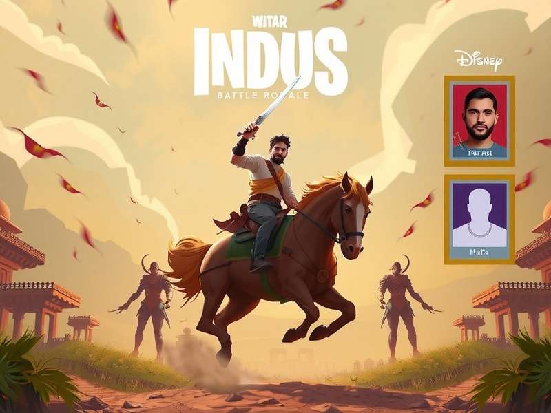 Indus Battle Royale logo and key art