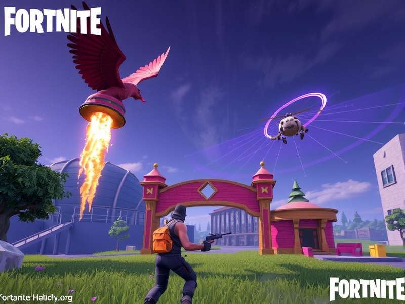 Aerial view of Fortzone map in Indus Battle Royale showing diverse terrain