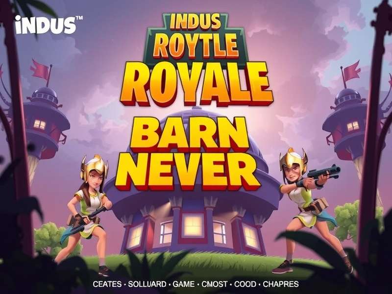 Indus Battle Royale game poster featuring the mythical Indus valley theme with vibrant colours and warrior characters