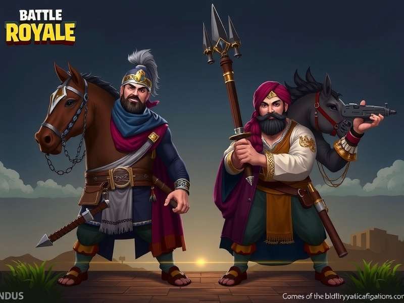 Indus Battle Royale characters lineup showing all Masters with unique abilities