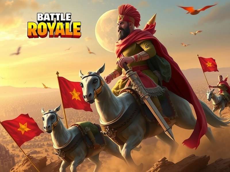 Indus Battle Royale Max Graphics gameplay screenshot showcasing ultra HD textures, volumetric fog, and dynamic lighting in the Kashi map.