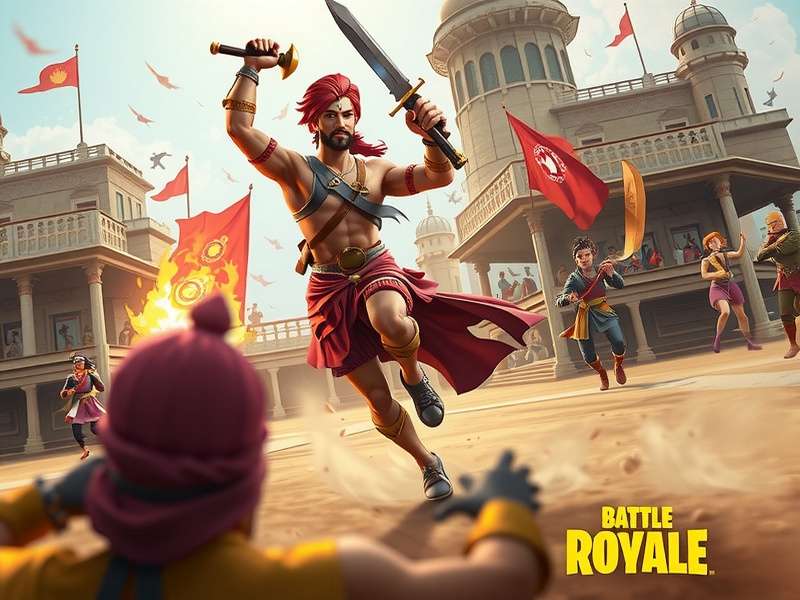 Indus Battle Royale Mobile – Hero banner showing the game's iconic aesthetic