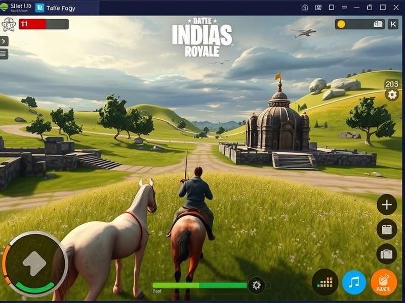 Indus Battle Royale PC Download – Hero Image showing game characters and battlefield