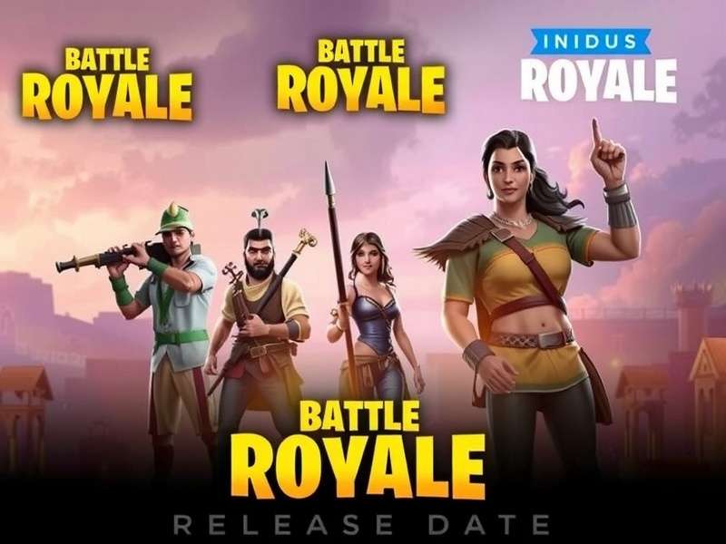 Indus Battle Royale Release Date – Hero visual showing the game's key art and countdown