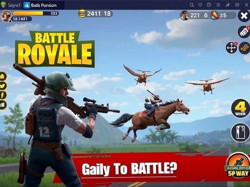 Indus Battle Royale gameplay screenshot showing Indian-themed battle royale action