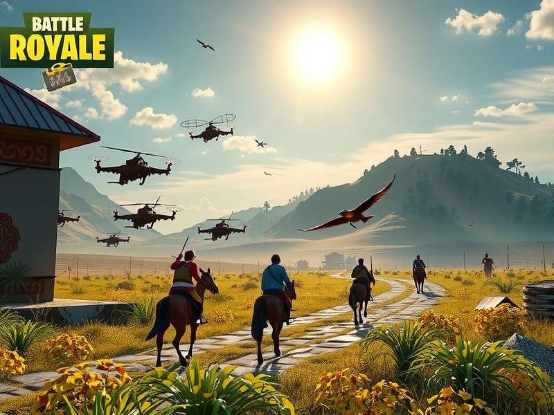 Indus Battle Royale On PC – Hero banner showing the game logo and Indian cultural elements