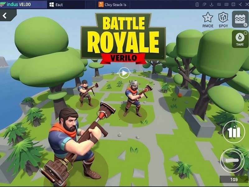 Indus Battle Royale Mobile Mod Apk – Hero image showing Indian battle royale gaming